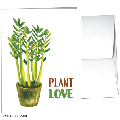 ZZ Plant, Greeting Card (7146C)