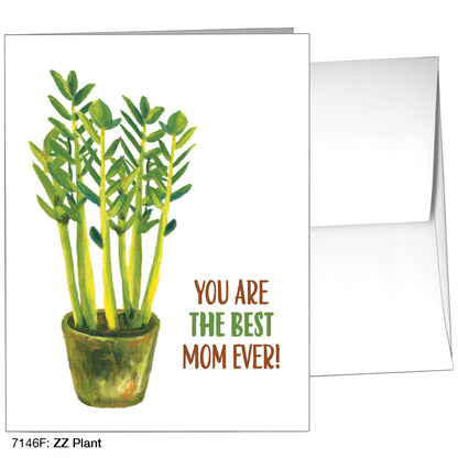 ZZ Plant, Greeting Card (7146F)