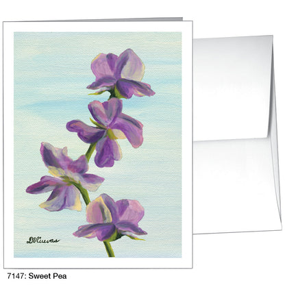 Sweet Pea, Greeting Card (7147), A2, printedcanvas.com