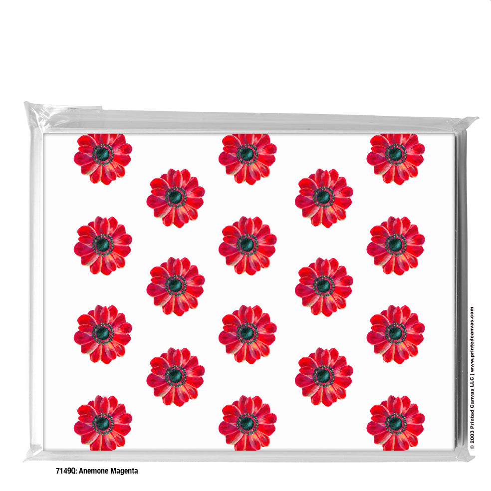 Anemone Magenta, Greeting Card (#7149Q)