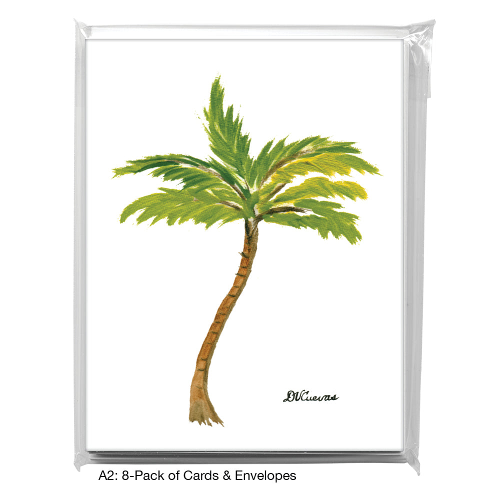 Palm Tree, Greeting Card (7153)
