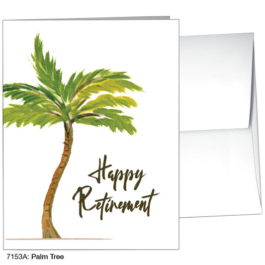 Palm Tree, Greeting Card (7153A)