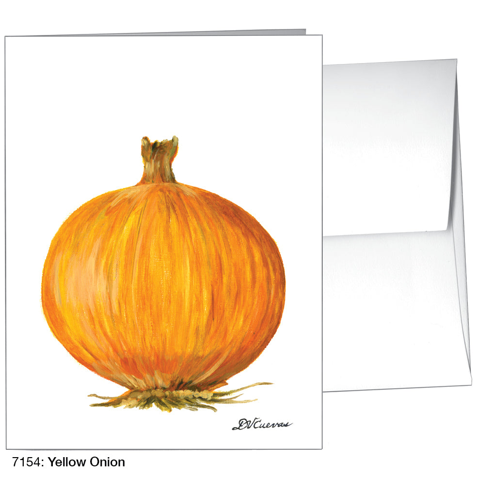 Yellow Onion, Greeting Card (7154), A2, printedcanvas.com