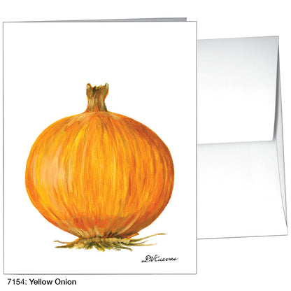 Yellow Onion, Greeting Card (7154), A2, printedcanvas.com
