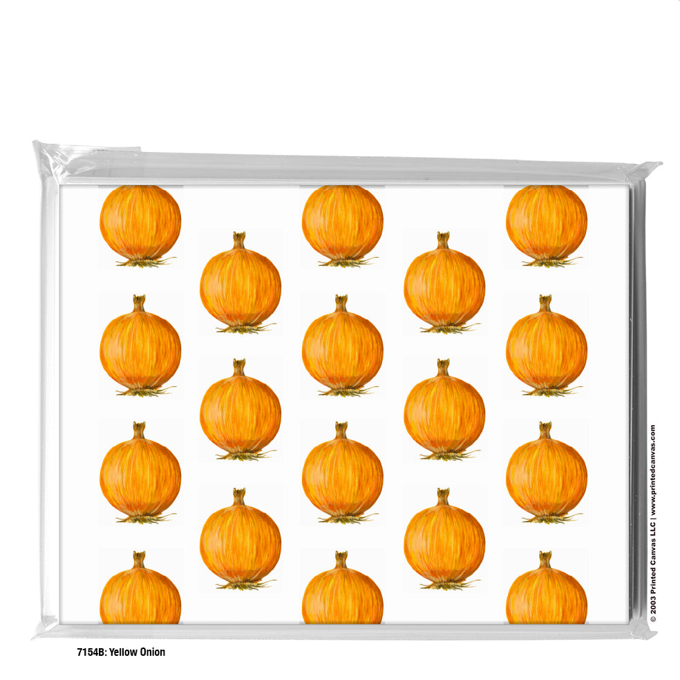 Yellow Onion, Greeting Card (#7154B)
