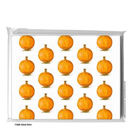 Yellow Onion, Greeting Card (#7154B)