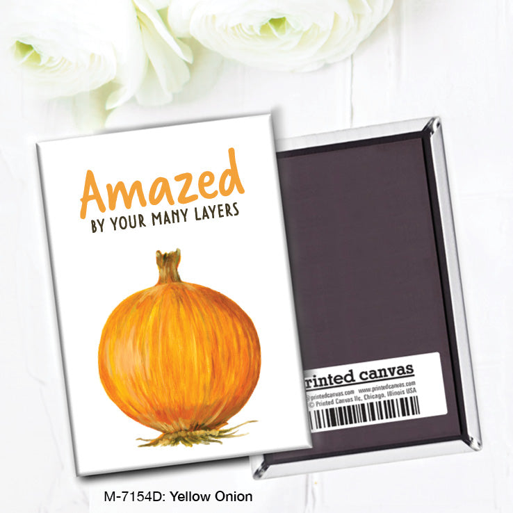 Yellow Onion, Magnet (M-7154D)