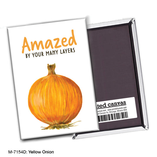 Yellow Onion, Magnet (M-7154D)