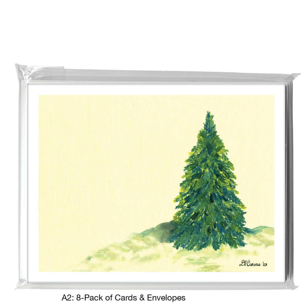 Pine, Greeting Card (7155F), A2 8-Pack, printedcanvas.com