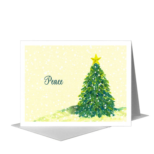 Pine, Greeting Card (#7155H) A2 Card Front, www.printedcanvas.com