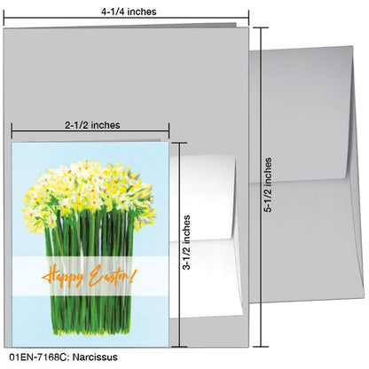 Narcissus, Greeting Card (7168C)