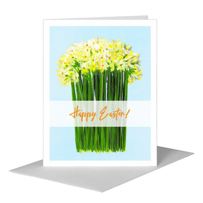 Narcissus, Greeting Card (#7168C), A2 Card Front, www.printedcanvas.com