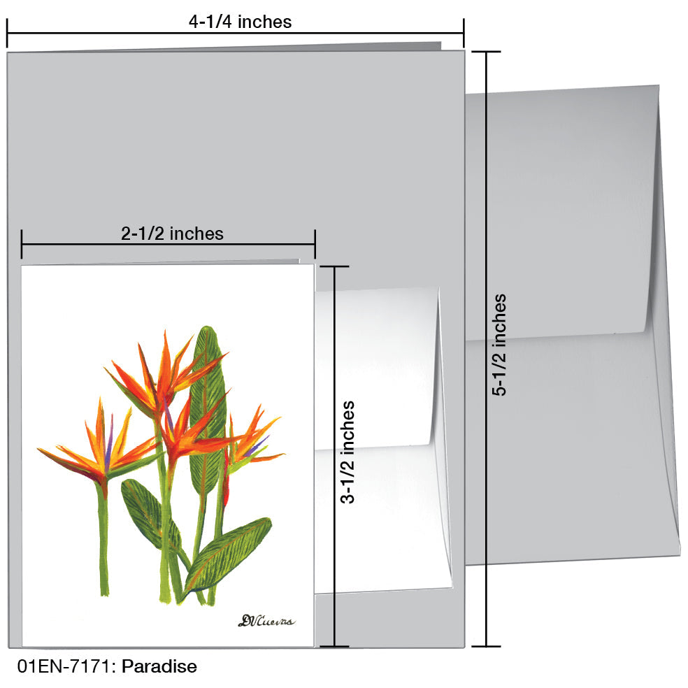 Paradise, Greeting Card (7171), Enclosure, printedcanvas.com