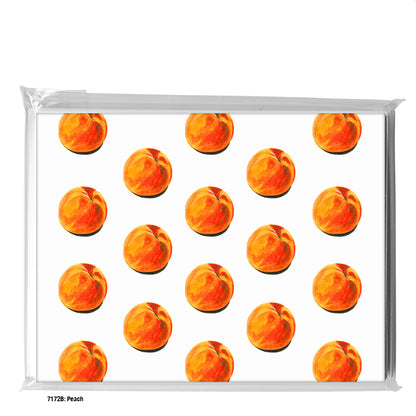 Peach, Greeting Card (#7172B)