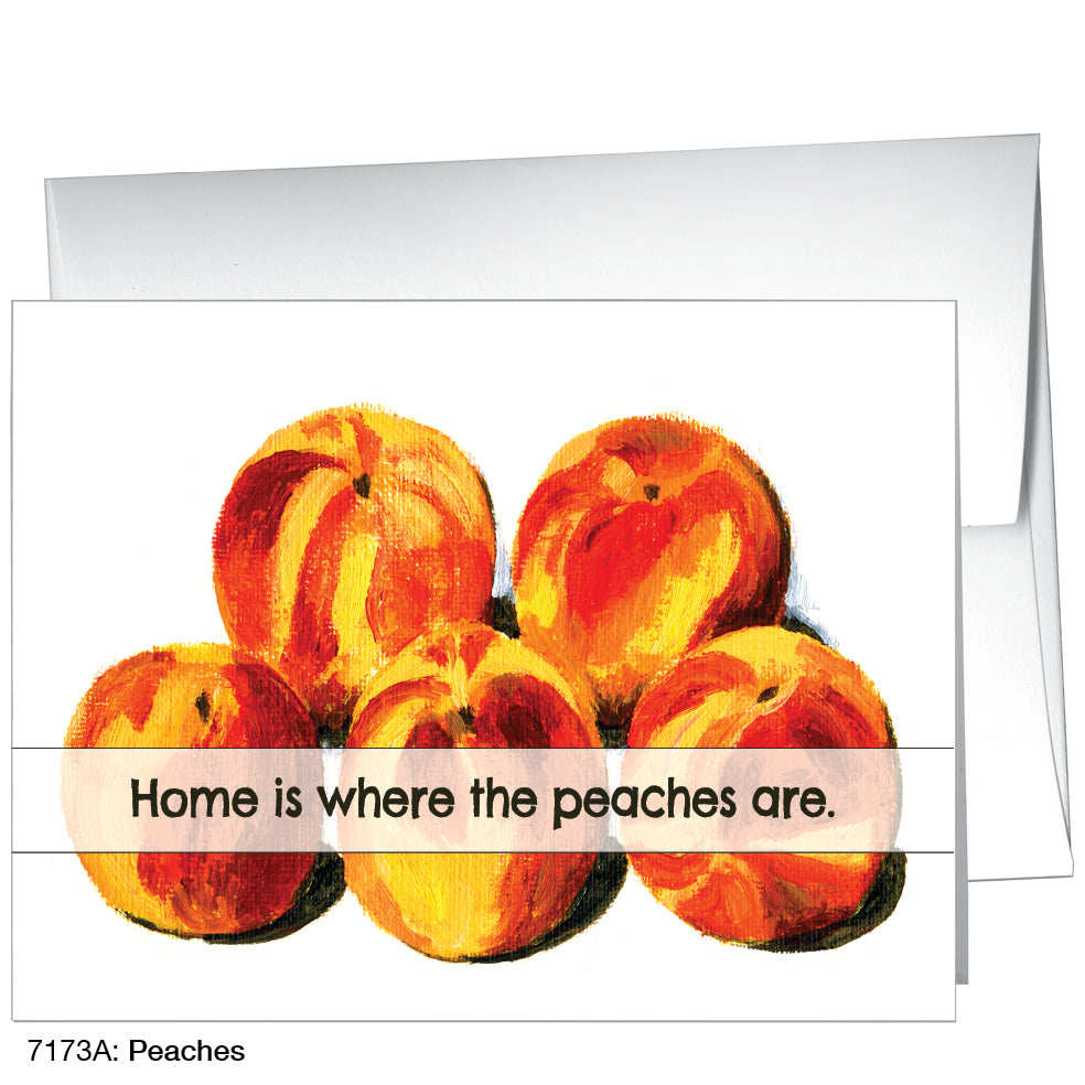 Peaches, Greeting Card (7173A)