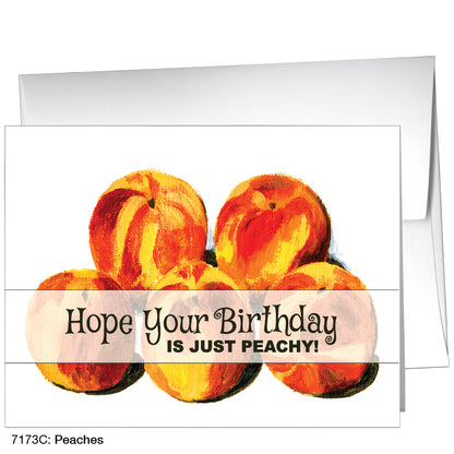 Peaches, Greeting Card (7173C)