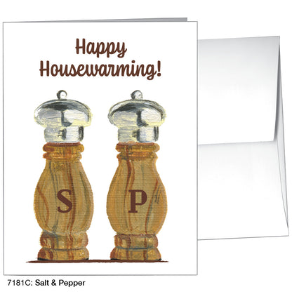 Salt & Pepper, Greeting Card (7181C)