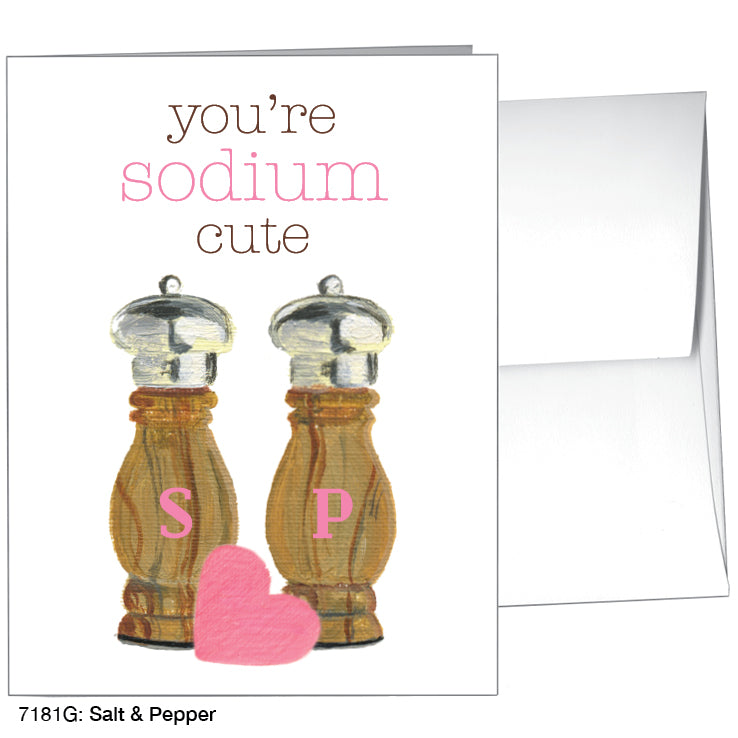 Salt & Pepper, Greeting Card (7181G), A2 Card, www.printedcanvas.com
