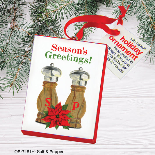 Salt & Pepper, Ornament (OR-7181H)