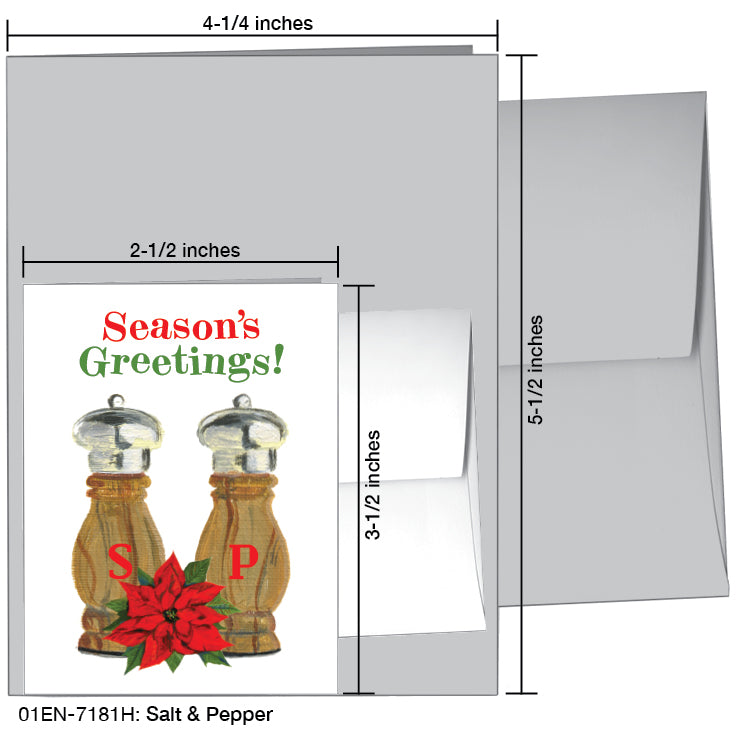 Salt & Pepper, Greeting Card (#7181H)