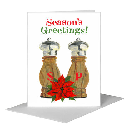Salt & Pepper, Greeting Card (#7181H) A2 Card Front, www.printedcanvas.com