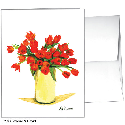 Valerie & David, Greeting Card (7188), A2, printedcanvas.com