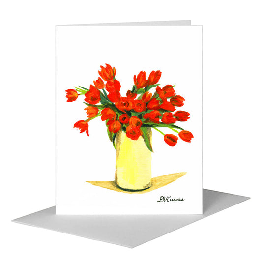 Valerie & David, Greeting Card (#7188A) A2 Card Front, www.printedcanvas.com