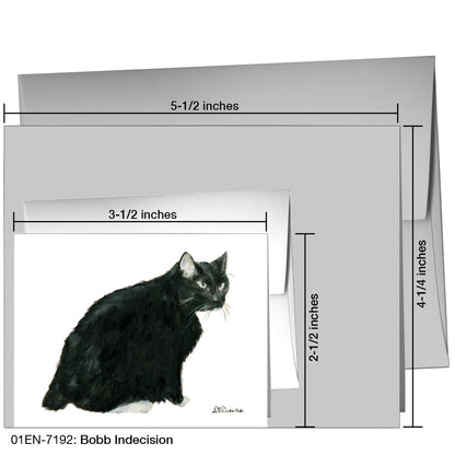 Bobb Indecision, Greeting Card (7192), Enclosure, printedcanvas.com