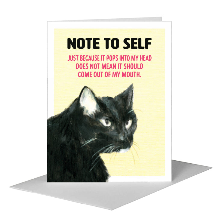 Bobb Indecision, Greeting Card (#7192B), A2 Card Front, www.printedcanvas.com