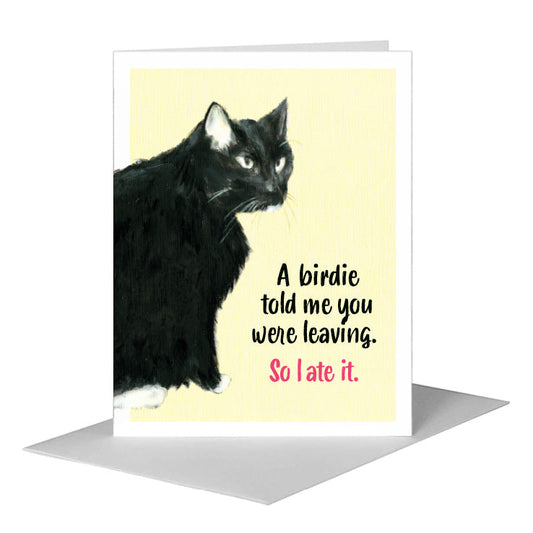 Bobb Indecision, Greeting Card (#7192C) A2 Card Front, www.printedcanvas.com