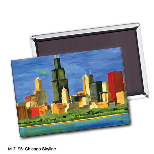 Chicago Skyline, Magnet (7196)