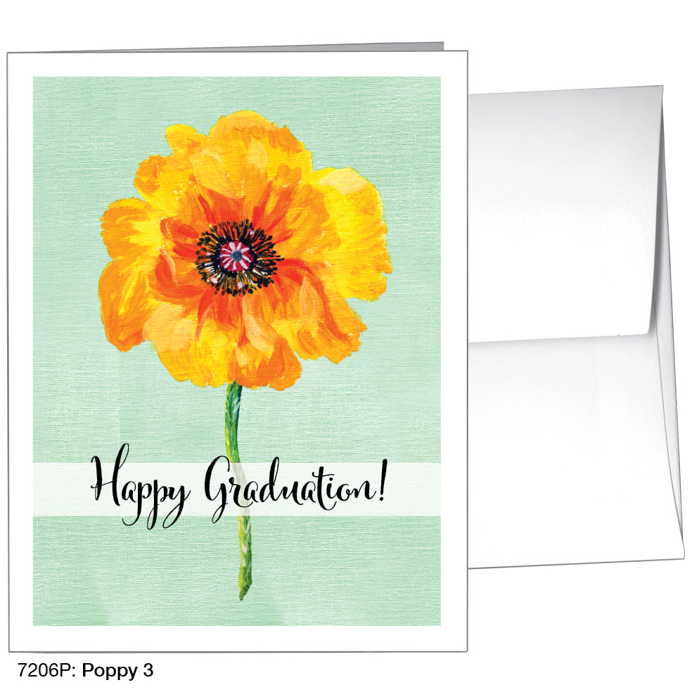 Poppy 03, Greeting Card (7206P)