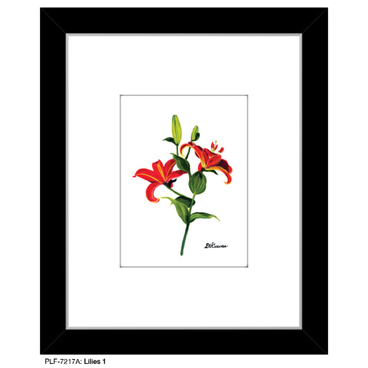 Lilies 1, Print (#7217A)