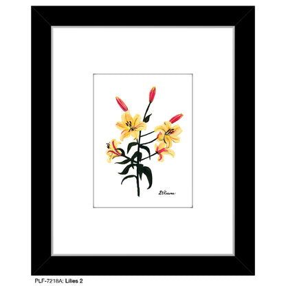 Lilies 2, Print (#7218A)