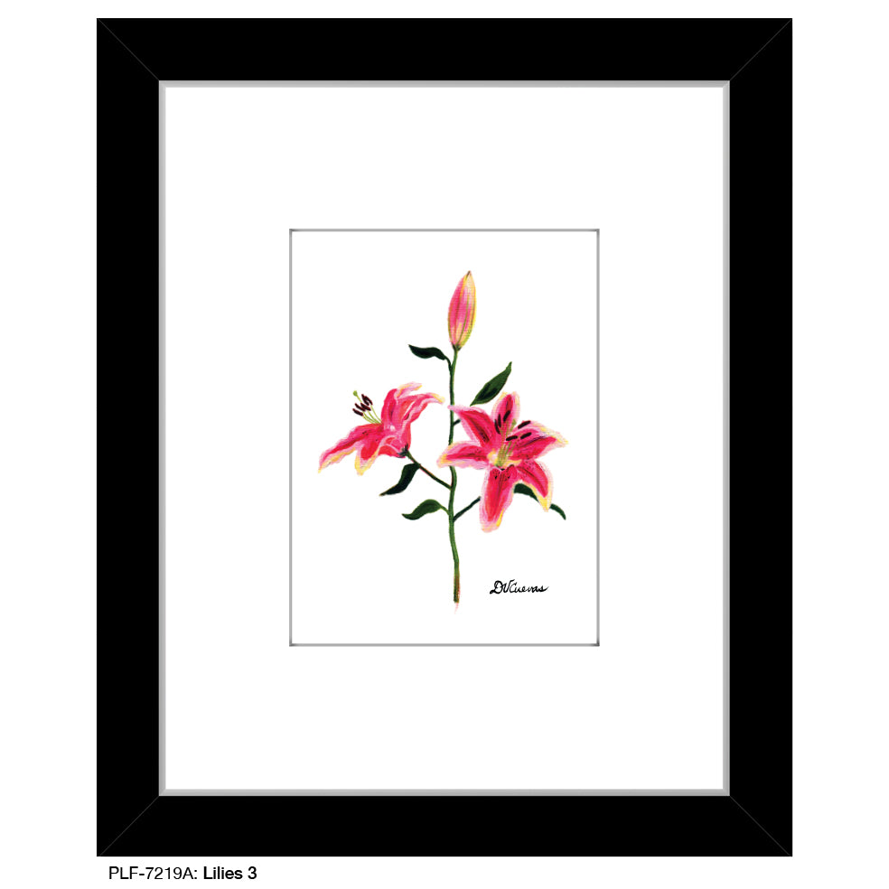 Lilies 3, Print (#7219A)