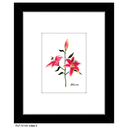 Lilies 3, Print (#7219A)