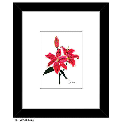 Lilies 4, Print (#7220A)