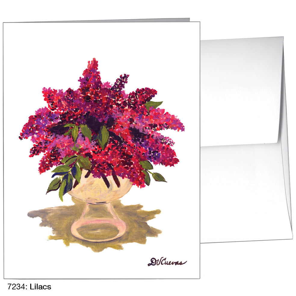 Lilacs, Greeting Card (7234), A2, printedcanvas.com