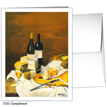Compliment, Greeting Card (7235), A2, printedcanvas.com