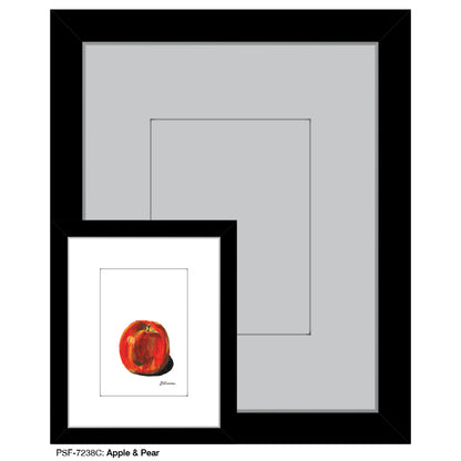 Apple & Pear, Print (#7238C)