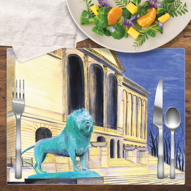 Art Institute Patina, Chicago, Vinyl Coaster (CST-7241A)