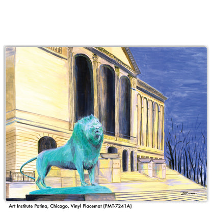 Art Institute Patina, Chicago, Vinyl Coaster (CST-7241A)