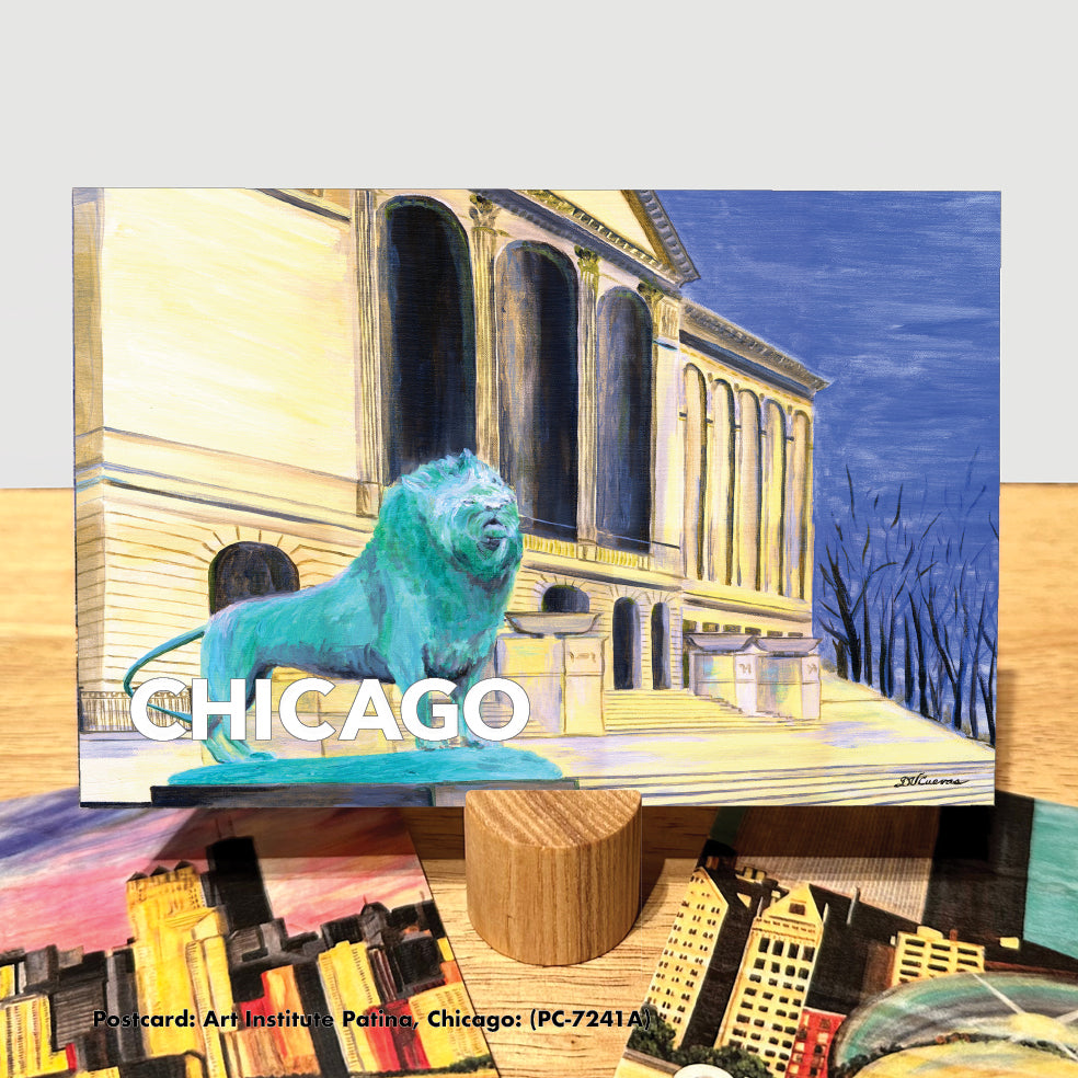 Art Institute Patina, Postcard (PC-7241A)