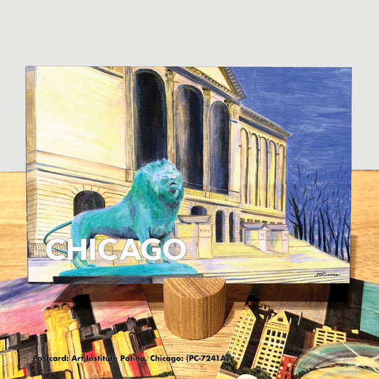 Art Institute Patina, Postcard (PC-7241A)