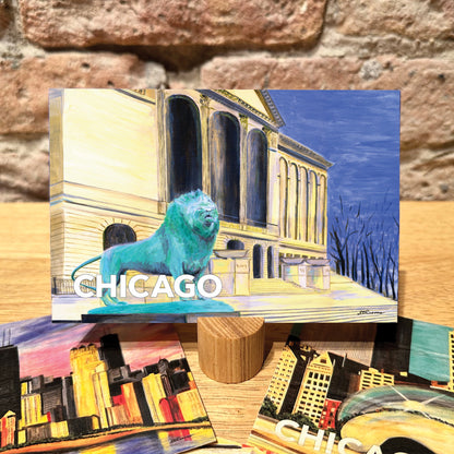 Art Institute Patina, Postcard (PC-7241A)