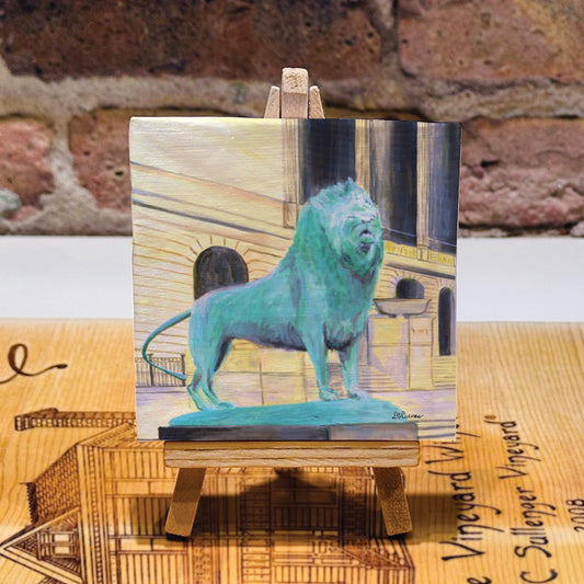 Art Institute Patina, Chicago, Mini Artwork (MA-7241C)