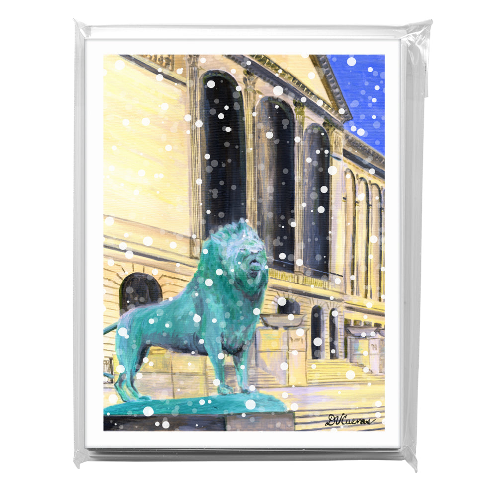 Art Institute Patina, Chicago, Greeting Card (7241H), A2 8-Pack, printedcanvas.com