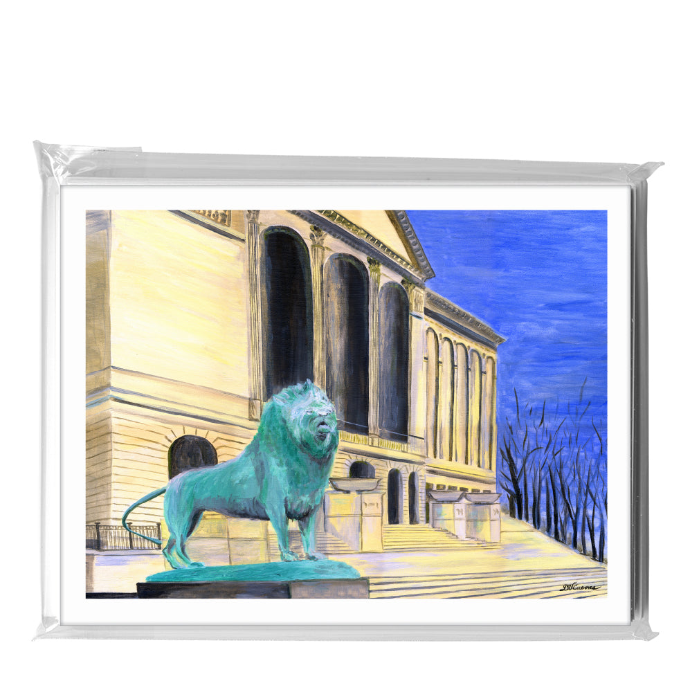 Art Institute Patina, Chicago, Greeting Card (7241), A2 8-Pack, printedcanvas.com