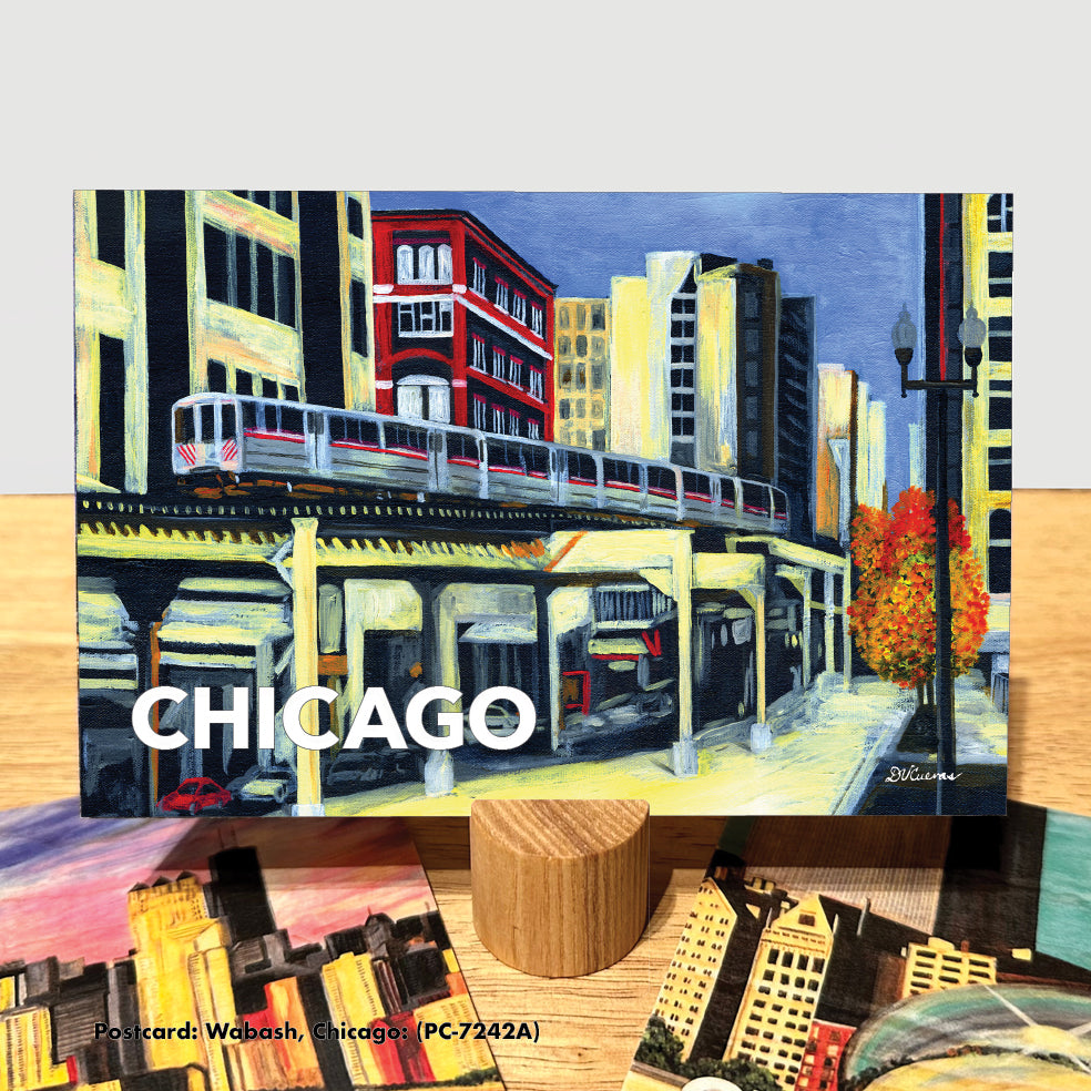 Wabash, Chicago, Postcard (PC-7242A)