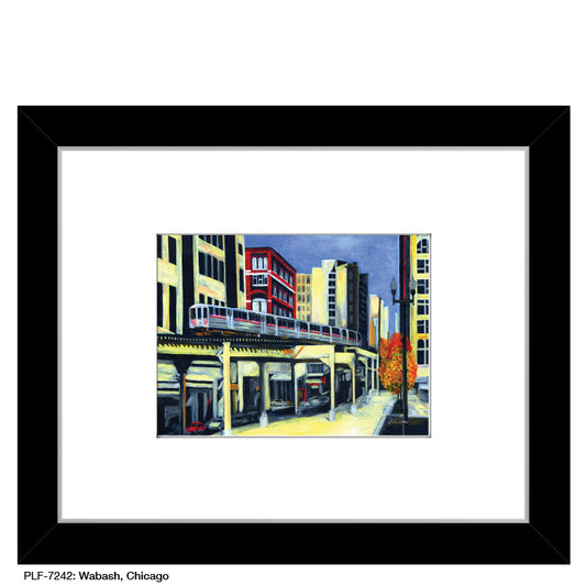 Wabash, Chicago, Print (#7242A)